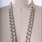 1 Yard 20mm Silver Metal Flattened Links Heavy Duty Aluminum Chain Trim for Jewelry and Bag Straps